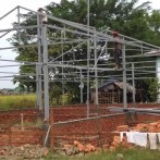 Avance construcción nueva escuela en Birmania 10-2018