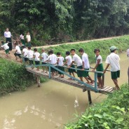 Puesta de la Primera Piedra Nueva Escuela en Chunsu de Pwint Phyu, Magwe, Birmania