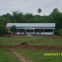 Construcción escuela Man Pyay a 30 de Junio de 2012