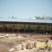 Estado construcción escuela Man Pyay