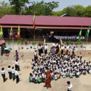 (Español) Inauguración nueva escuela en Nyan Kone Village School