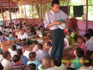 Escuela Man Pyay, curso 2011-2012